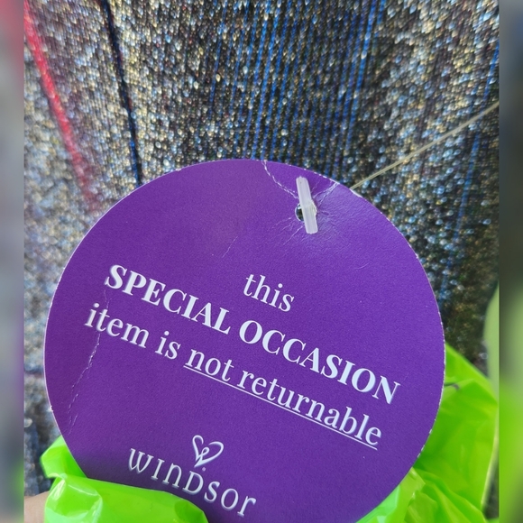 Cora Glitter Ball Gown - Picture 3 of 6